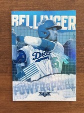 Cody Bellinger 2020 Topps Fire Power and Pride Blue PP11 Los Angeles Dodgers