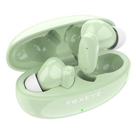 Wireless Earbuds with Bluetooth 5.3 Stereo Bass Headphones in Green-image