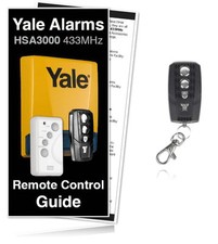Yale Alarm HSA3500 Premium Compatible Remote For HSA3000 Yale Alarms /RRP &pound;24.99