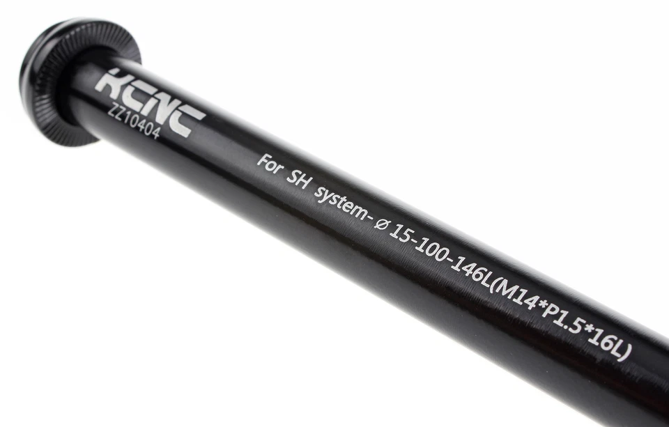 KCNC KQR08 Cycling Bike Front Skewer for Shimano E-Thru/Fox Fork 15mm in Black - Image 4 of 4
