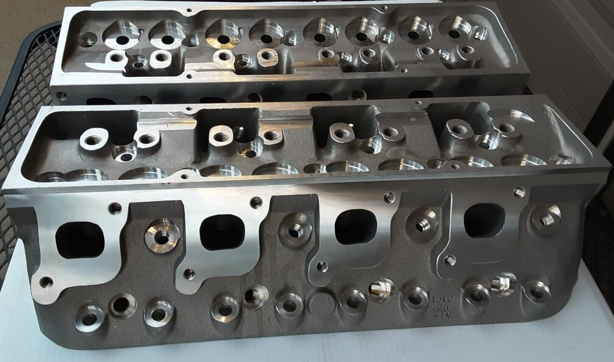 BRODIX BD Series 1010 Cyl. Heads (2) SBC 12 Deg. 1200001 Bare with