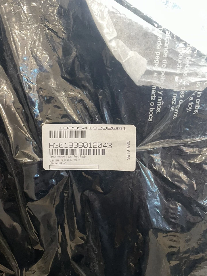 Chaqueta Isaac Mizrahi Mujer Plus 22 3X Negra Gamuza Larga Slv Chic Peplum Nueva con Etiquetas Foto 2 de 4