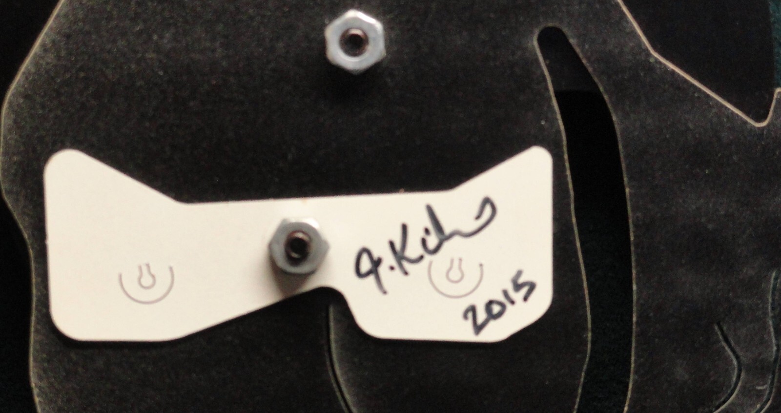 Star Trek SPOCK Leonard Nimoy Handmade One-of-a-Kind Metal Wall Art SIGNED -Look