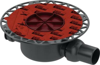 Ablauf DN 50 Norm mit Seal System Universalflansch 3601500