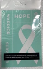 NEW “Hope Awareness Ribbon” Chalk Couture Chalk Transfer Stencil Size A Cancer