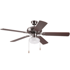 Westcraft WCF525DBN  52" 5 Blade Indoor Ceiling Fan - Light Kit Included