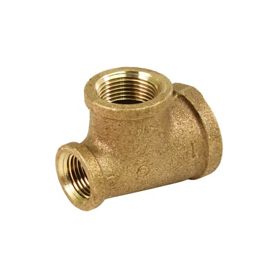 Everflow 1 x 3/4x1/2''in Lead Free Brass Reducing Tee 3 Size w/ Female Threaded