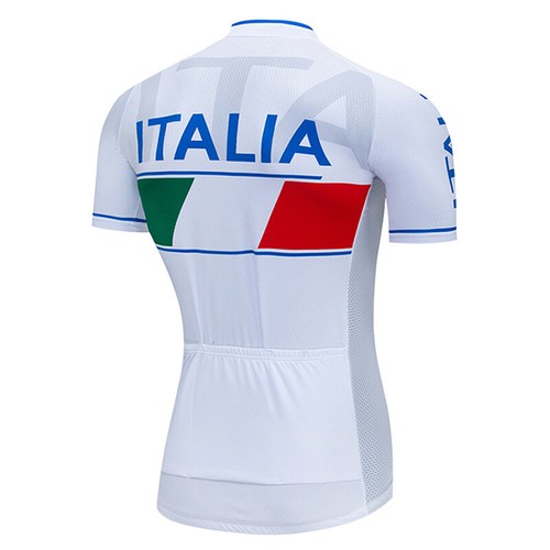 Italian Cycling Jersey Bib Shorts Kits Short Sleeve Biking Shirt Pad Shorts Set - Picture 5 of 14