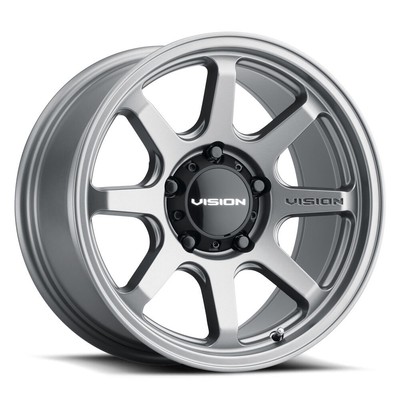 1 New 17X8.5 Vision Flow Satin Grey 8x170 ET18 Wheel Rim