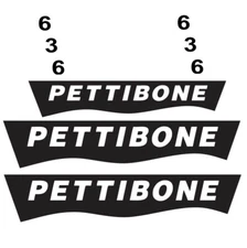 Pettibone 636 Extendo Telehandler Forklift Reach Boom Decal set sticker kit L@@K