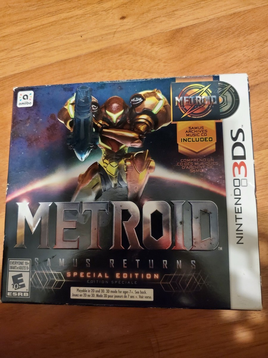 Metroid: Samus Returns Special Edition (Nintendo 3DS, 2017