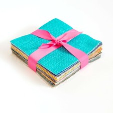 102 Crosshatch Mix pre cut charm pack 5" squares 100 cotton fabric quilt