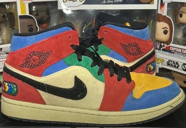 Blue The Great x Air Jordan 1 Mid Fearless for Sale | Authenticity