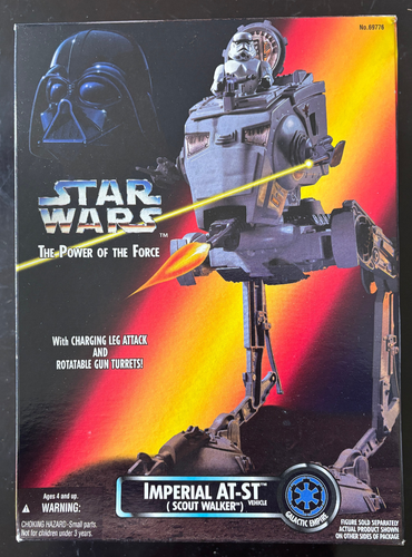 Star Wars POTF2 3.75” Imperial AT-ST - MISB
