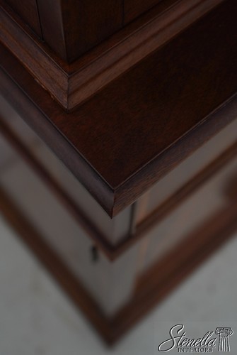 67227: STICKLEY 4 Door Mahogany Chippendale Style Breakfront China Cabinet - Picture 13 of 22