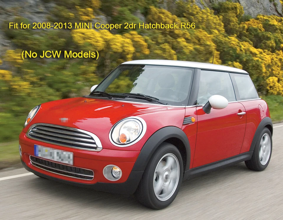 4x Mud Flaps Splash Guards Fender Mudguard for MINI Cooper 2door 2008-2013 R56 - Изображение 2 из 4