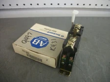 ALLEN-BRADLEY MANUAL RESET OVERLOAD RELAY FOR SIZES 00-1 815-BOV4 NIB