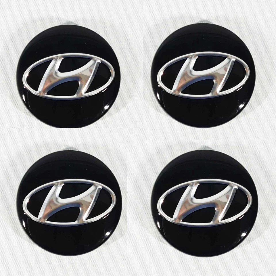 Tapa central de rueda genuina 529603X500 4 piezas para HYUNDAI ELANTRA sedán 2011-2016 Foto 2 de 4