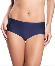Chantelle Womens Navy Soft Stretch Seamless Hipster Panties L49604 One Size