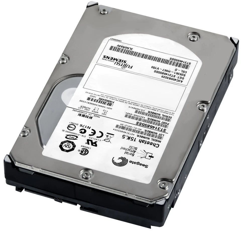 Hard Drive Fujitsu A3C40083229 ST3146855SS 146GB 15K 16MB SAS 3.5'' - Image 2 of 3