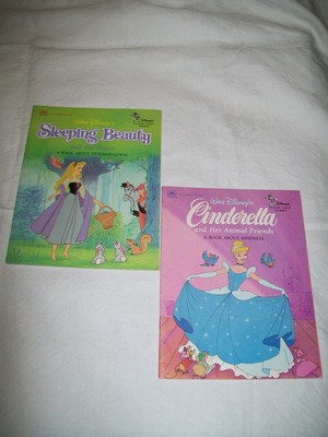 Set of 2 COLLECTIBLE Disney's Classic Value Stories - A Golden Book - 11672 & 77