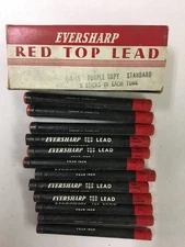  INDELIBLE  LEAD Vintage Case of 12 tubes of Eversharp  pencil  Leads