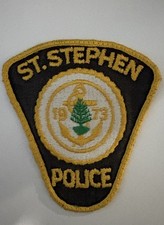 St. Stephen Police Patch (historic)