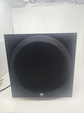 Yamaha YST-SW012 Active Subwoofer - Compact Home Theater Bass - Black