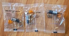 Lot Of 3 Dialight 52-1310-0995-101 White Light Indicator Housing Lens Kit 9816