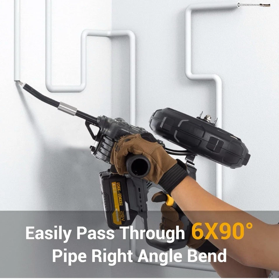 Беспроводная профессиональная рыбья лента электрический инструмент для вытягивания кабелей бесщеточный мотор - Изображение 4 из 4