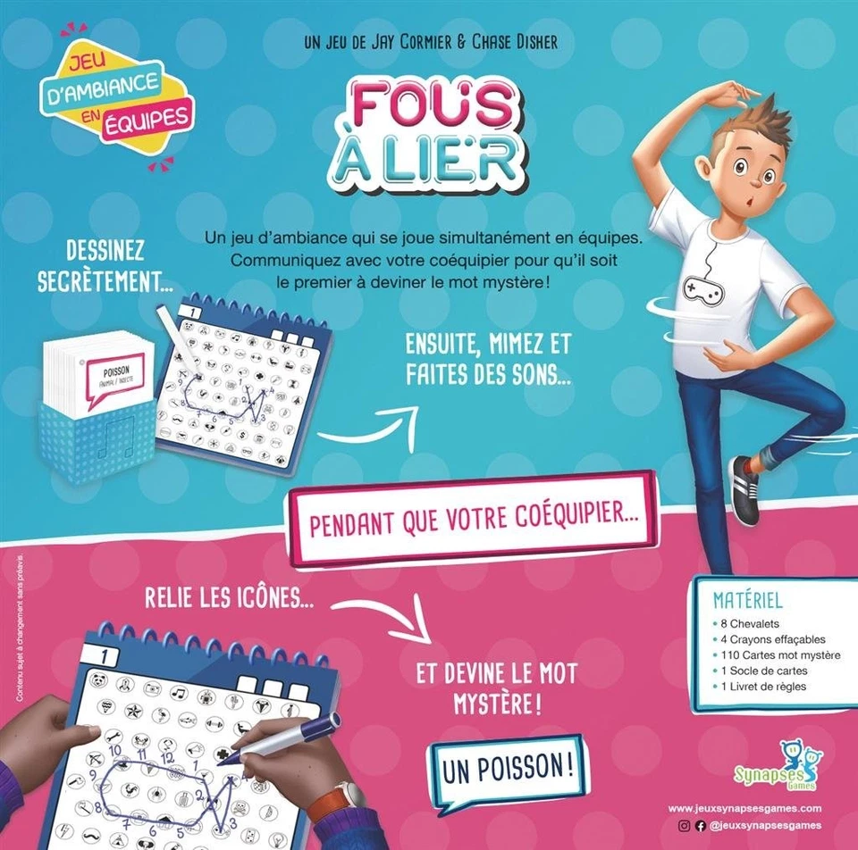 Fous à Lier FR Synapses Games - Photo 2/2
