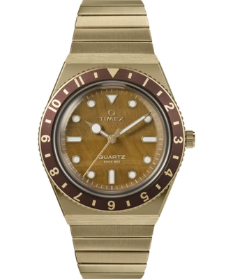 Timex Q Diver Inspiration Gold Damen Armbanduhr TW2V92500 - Bild 1 von 4