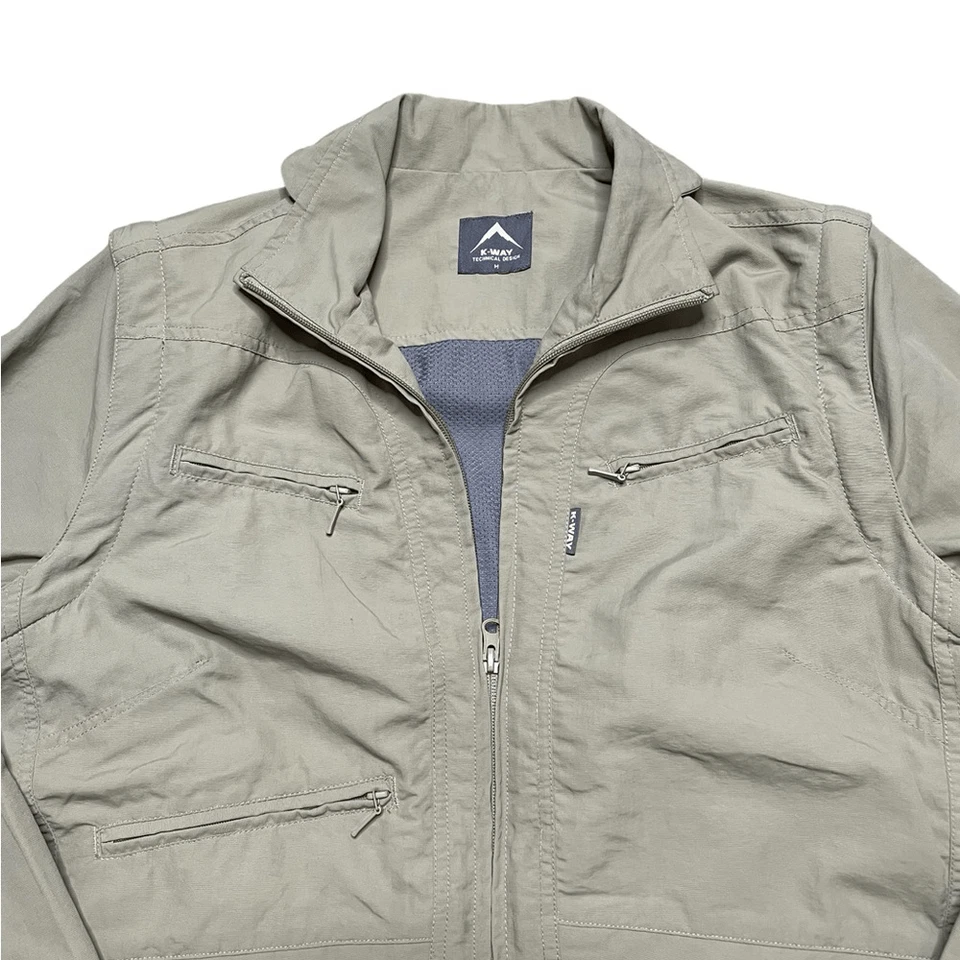 Chaqueta K-Way Earhart verde talla mediana Foto 3 de 4