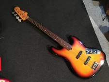 Electric Bass Guitar Fernandes JB-70J 3TS 3 Tone Sunburst Fretless Made in Japan