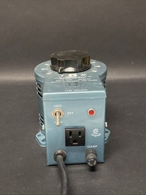 STACO Energy Variable Autotransformer Type 3PN1010 Input 120V  Works  Z11