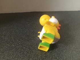 MARIO KNEX K'NEX Yellow Yoshi Figure