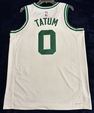 【未使用　タグ付き　大きいサイズ　XL】CELTICS NBA TATUM 0 Jordan Adult Boston Celtics Jayson Tatum #0 Swingman Statement