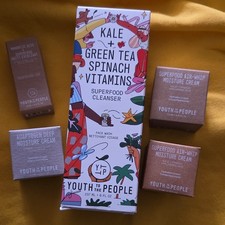 Youth To The People Superfood Skin Care Set Cleanser Moisture Cream Exfoliant