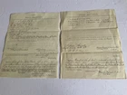 CIVIL WAR 2 DOCUMENTS REQUISITION 6th PENN RGT DATED 1863 & 110th PENN VOLS 1864