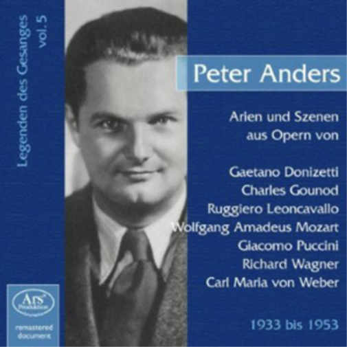 Various Performers Peter Anders (CD) Album