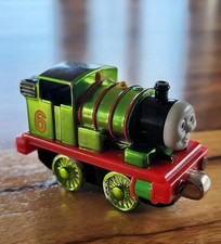 Thomas Friends Diecast Metallic Percy Take Along N Play Tank