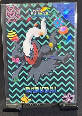 Rare Pokemon Halloween Full Art Darkrai Database Low Pop Card  