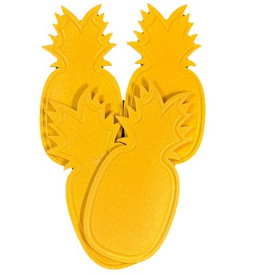 4 NEW Yellow Pineapple Serving Boards By Sun Squad Kitchen Decor Summer Party
