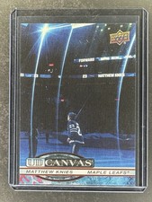 Upper Deck Series 2 2025-26 UD Canvas C-176 Matthew Knies Maple Leafs Hockey