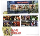 (C856) GB 2023 IRON MAIDEN REGULAR AND MINI SHEET FDC's FDC