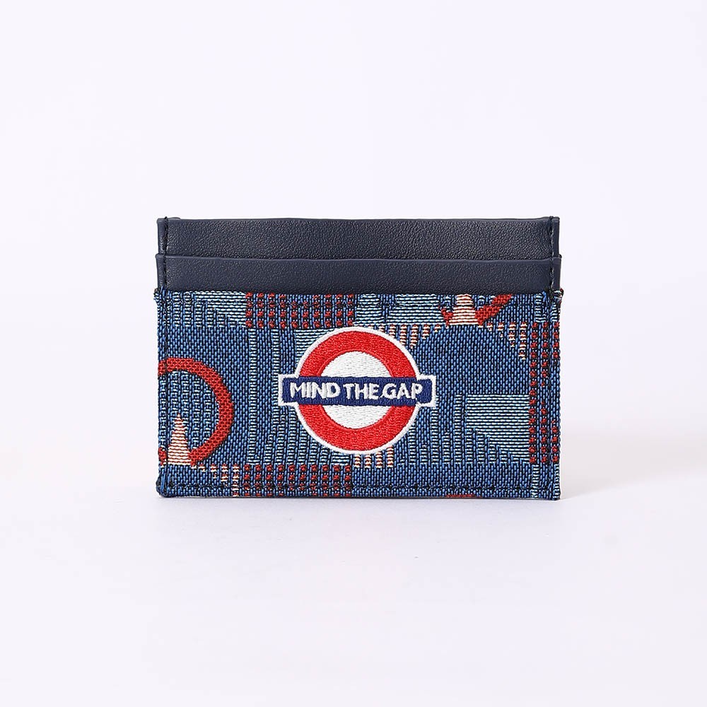 Card Holder Wallet Pouch Travel Pass Moquette London TFL Mind the Gap Unisex