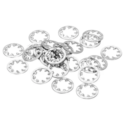 40Pcs Internal Tooth Washers, 1/4-Inch Internal Serrated Washer - image 1 of 4