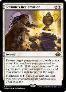 Sevinne's Reclamation #267 Modern Horizons 3 (MH3) Rare MTG