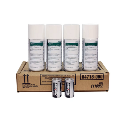 Kay ECOLAB Aromist 04718-060 Air Freshener Dispenser Refill Kit (4