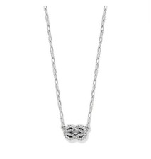 NEW BRIGHTON INTERLOK HARMONY LUXE NECKLACE - SILVER; Retail: 72; JM0046
